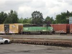 Ex BN Power in Vancouver Yard 
